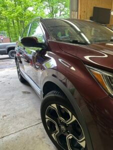Maroon Honda